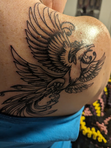 Explore tattoo stencil ideas, creative tattoo ideas in Chattanooga, available at The Sailors Den Tattoos and Piercing & The Scurvy Pearl Music Venue