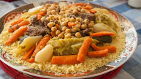 Plats et boissons du Restaurant marocain Le Riad de Marrakech à Laroche-Saint-Cydroine - n°17