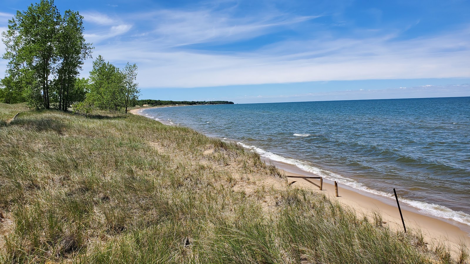 Photo of Port Crescent State Park Beach with long straight shore