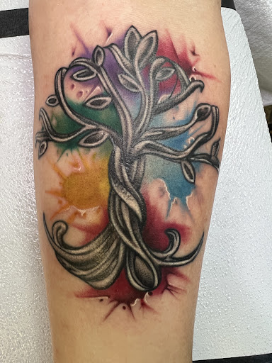 Explore breathe tattoo ideas, creative tattoo ideas in Adrian, available at Good Life Tattoo Co.