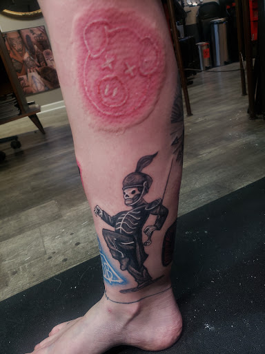 Explore tattoo ideas feet, creative tattoo ideas in Linn Creek, available at Hillard Skillard Tattoos, LLC.