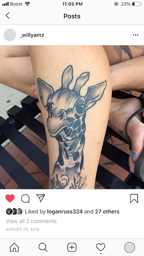 Explore inner demon tattoo ideas, creative tattoo ideas in Marshfield, available at All The Above Tattoo Studio