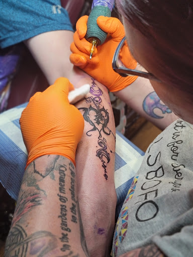Explore spider tattoo ideas, creative tattoo ideas in Hillsboro, available at Reflections Art Gallery and Studio