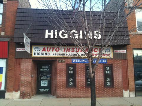 Higgins Insurance Inc, 5252 W Irving Park Rd, Chicago, IL 60641