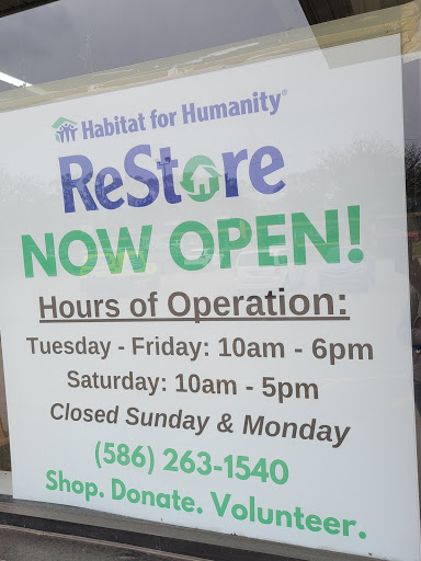 Thrift Store «Habitat for Humanity ReStore», reviews and photos, 46660 Van Dyke, Shelby Charter Township, MI 48317, USA