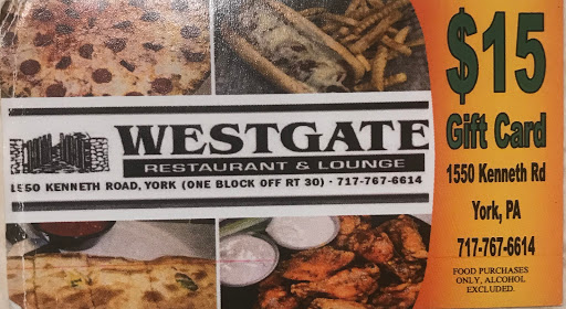 Pizza Restaurant «Westgate Restaurant & Lounge», reviews and photos, 1550 Kenneth Rd, York, PA 17408, USA