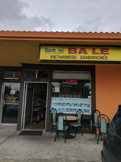 Bánh Mì Ba Lẹ Vietnamese Sandwich Deli - 10174 San Pablo Ave, El Cerrito, CA 94530, United States