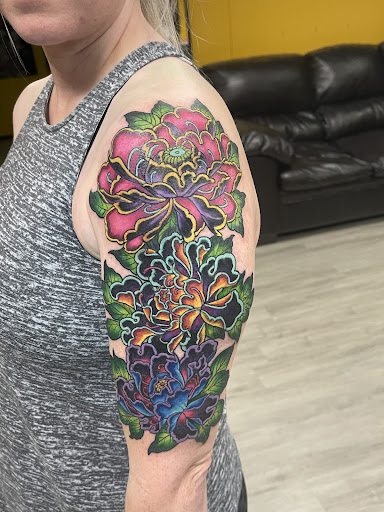 Explore script tattoo ideas for men, creative tattoo ideas in Taylor, available at Solid Tattoo LLC