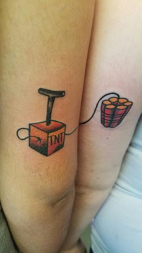 Explore lit tattoo ideas, creative tattoo ideas in Little Rock, available at THE ORIGINAL ARCH STREET TATTOO COMPANY EST.2014 FBAARON DALE STINSON