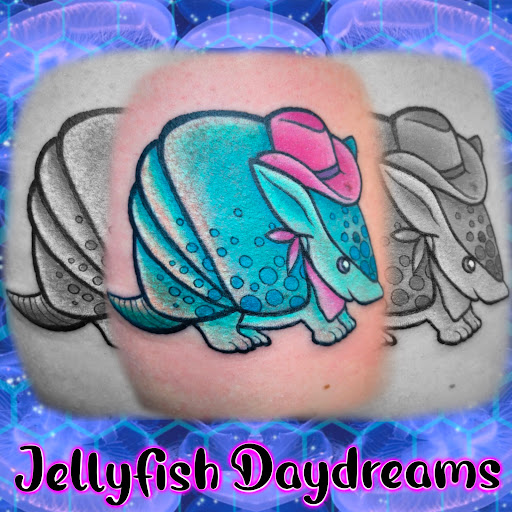 Explore queen of spades tattoo ideas, creative tattoo ideas in Islamorada, available at Jellyfish Daydreams LLC