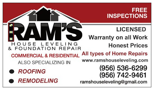 Rams House Leveling & Roofing in Harlingen, Texas