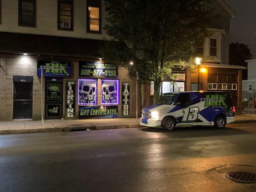 Find tattoo ideas on leg for your next unique tattoo in Fall River at Indelible Ink Tattoo Studio 2.0