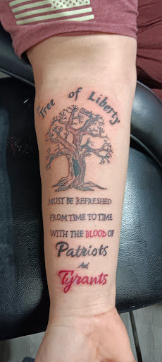 Explore uv tattoo ideas, creative tattoo ideas in Monticello, available at Saints Tattoos