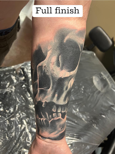 Explore airborne tattoo ideas, creative tattoo ideas in Wisconsin Dells, available at Twisted Dimensions Tattoo Studio