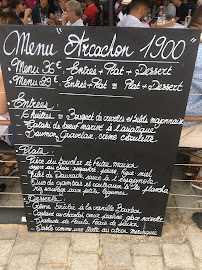 Arcachon 1900 à Arcachon menu