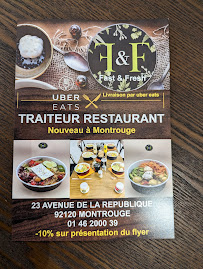 Saladerie FAST & FRESH à Montrouge - menu / carte