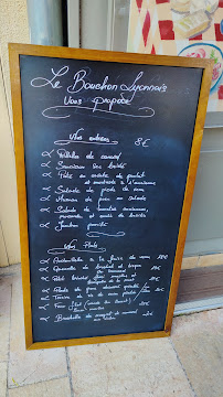 Le Bouchon Lyonnais à Vesoul carte