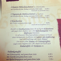 Menu du Alter Bahnhof Frechen à Frechen