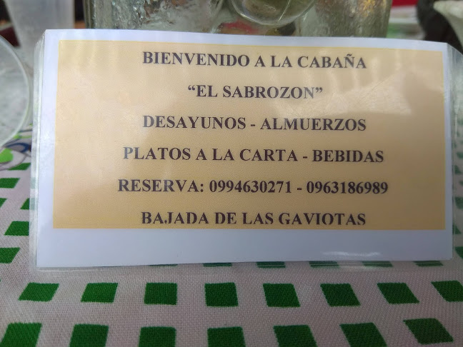 Opiniones de La Cabaña El Sabrosin en Milagro - Restaurante