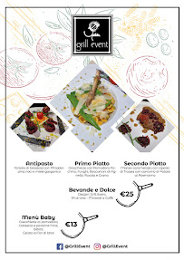 Grill Event à Monte Sant'Angelo menu