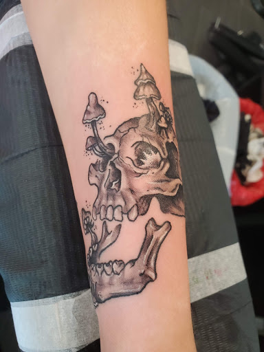 Explore lil peep tattoos ideas, creative tattoo ideas in Palm Harbor, available at Angry Owl Tattoo and Piercing