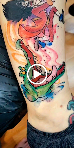 Explore tattoo ideas gangster, creative tattoo ideas in Benton, available at Spectrum Tattoo