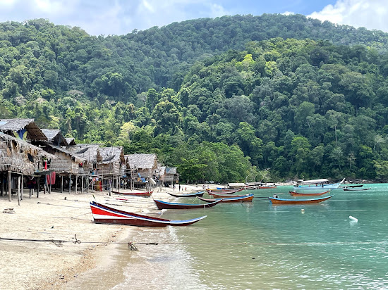 Moken community beach