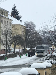 Pelhřimov, Říčanského III - nástupiště UNITED BUSES