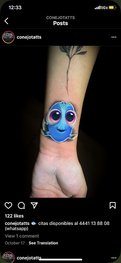 Explore disney princess tattoo ideas, creative tattoo ideas in Dallas, available at Sinners Tattoo Studio and Supply