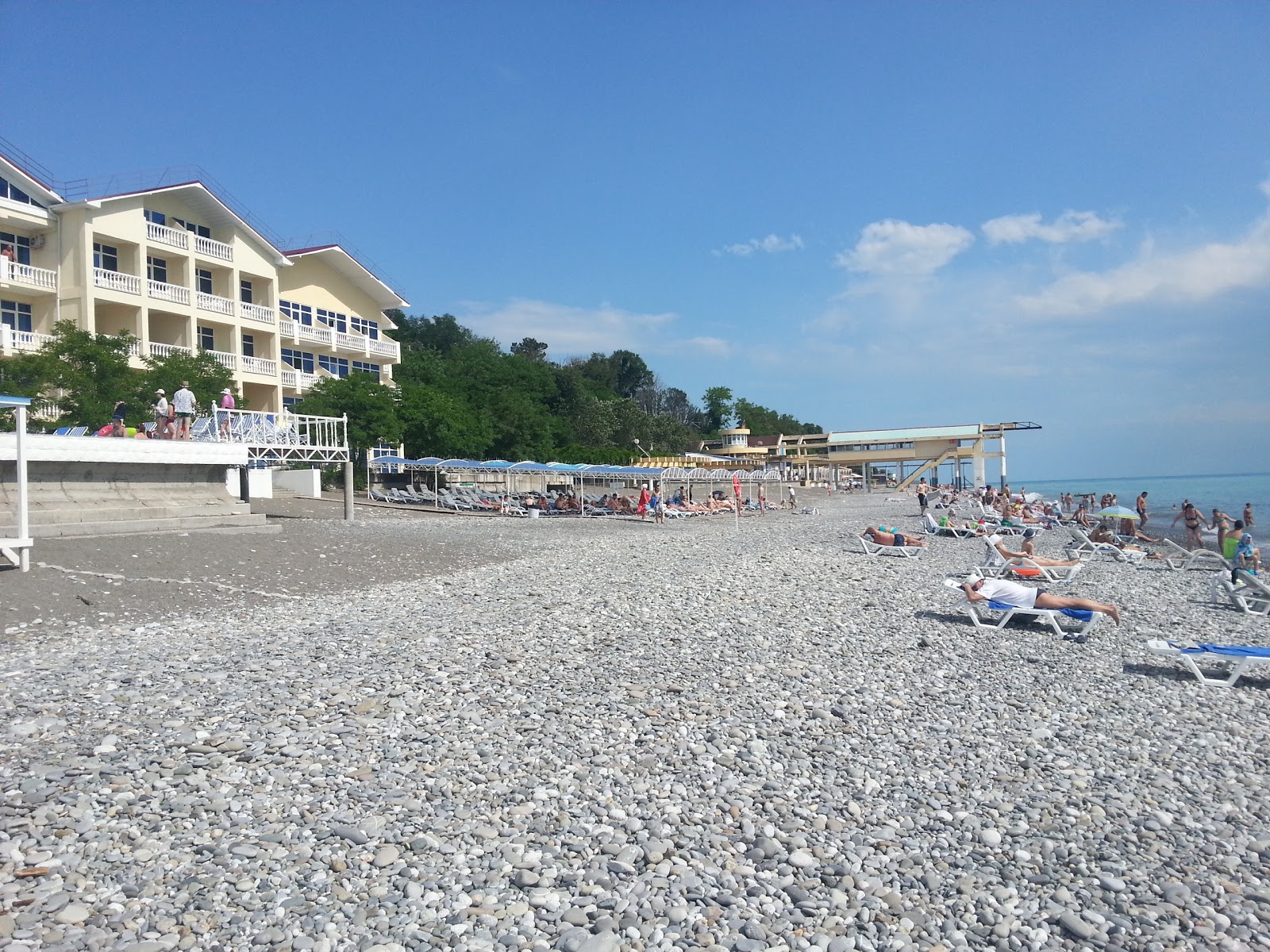 Foto af Loo beach med høj niveau af renlighed