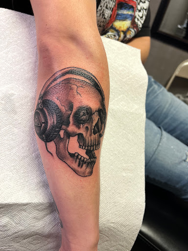 Explore name cover up tattoo ideas, creative tattoo ideas in Tempe, available at Club Tattoo