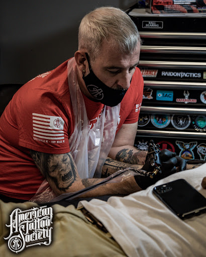 Explore gap filler tattoo filler ideas men, creative tattoo ideas in Fayetteville, available at American Tattoo Society of Fayetteville
