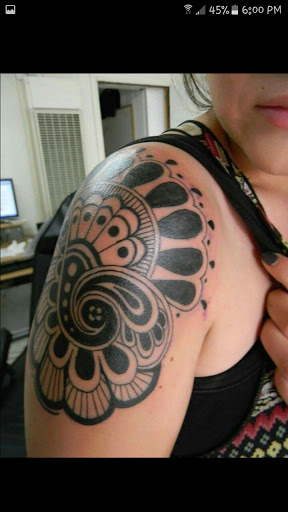 Explore line tattoo ideas for guys, creative tattoo ideas in Salem, available at Outwest Tattoo and body piercing ,30 years of tattooing,only life time guarantee