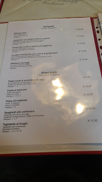 Menu du Pizzeria Ristorante La Tirolese à Sottoguda-Palue
