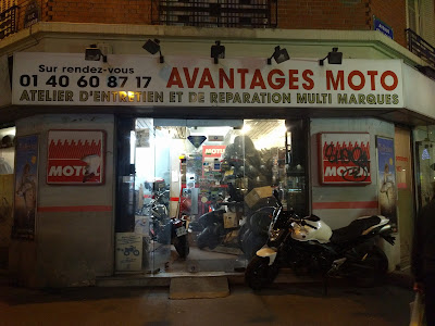 Avantages Moto à Paris