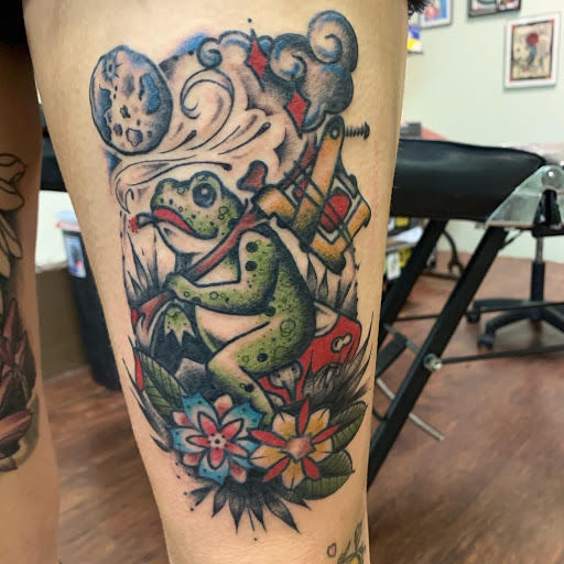 Explore badass tattoo ideas for men, creative tattoo ideas in Littleton, available at Living Canvas Tattoo and Piercing