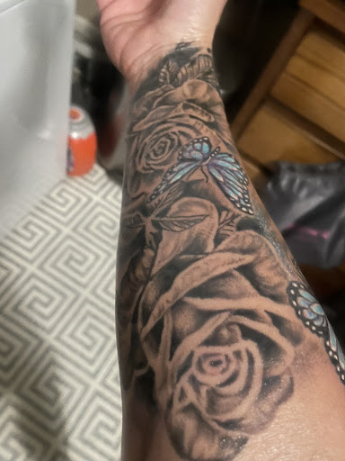 Explore widow tattoo ideas, creative tattoo ideas in Calhoun, available at Immortal Tattoos