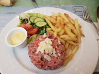 Steak tartare du Restaurant français Méert Musée de la Piscine à Roubaix - n°3