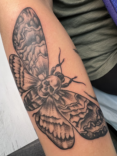 Find web tattoo ideas for your next unique tattoo in Adrian at Good Life Tattoo Co.