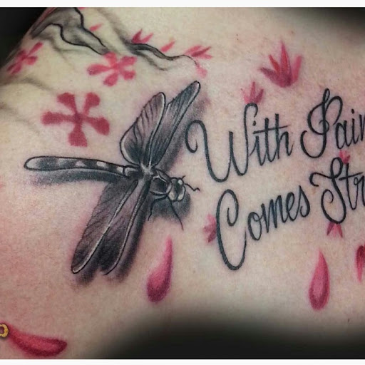 Tattoo Shop «Gold City Tattoo Company», reviews and photos, 66 S 400 Center Ln #200, Dawsonville, GA 30534, USA