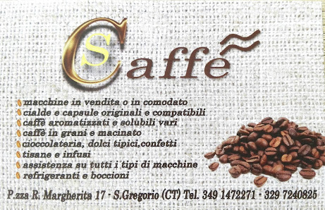 CS caffè Piazza Regina Margherita, 17, 95027 San Gregorio di Catania CT, Italia
