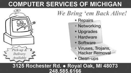 Computer Consultant «Computer Services of Michigan», reviews and photos, 3125 Rochester Rd, Royal Oak, MI 48073, USA
