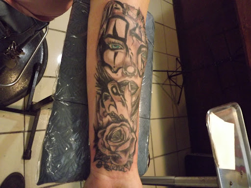 Explore star tattoo ideas for guys, creative tattoo ideas in Princeton, available at Custom Dreams Tattooing and Body Piercing