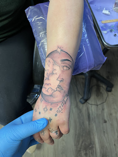 Explore aunty tattoo ideas, creative tattoo ideas in Quincy, available at Guatemala INK