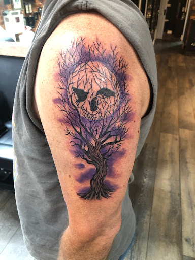Explore small medium tattoo ideas, creative tattoo ideas in Dubuque, available at The Crows Nest