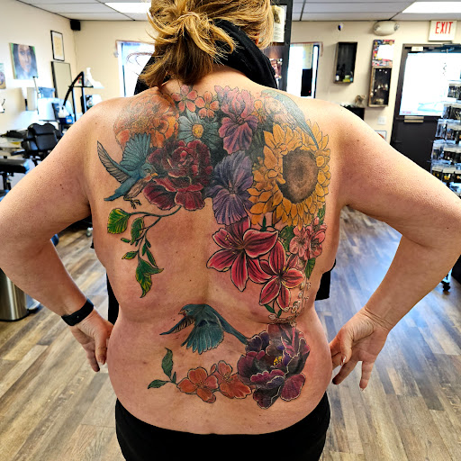 Explore agape tattoo ideas, creative tattoo ideas in Traverse City, available at Pinups & Needles