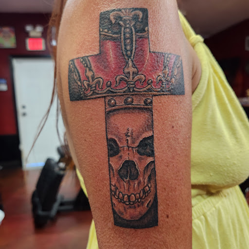 Explore houston texans tattoo ideas, creative tattoo ideas in Inverness, available at The Perfect Spot Tattoos