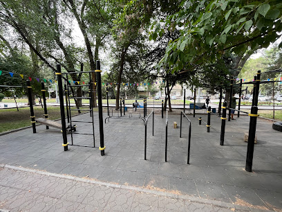 Outdoor Workout Zone - VJH6+5C8, Yusup Abdrahmanov St, Bishkek, Kyrgyzstan