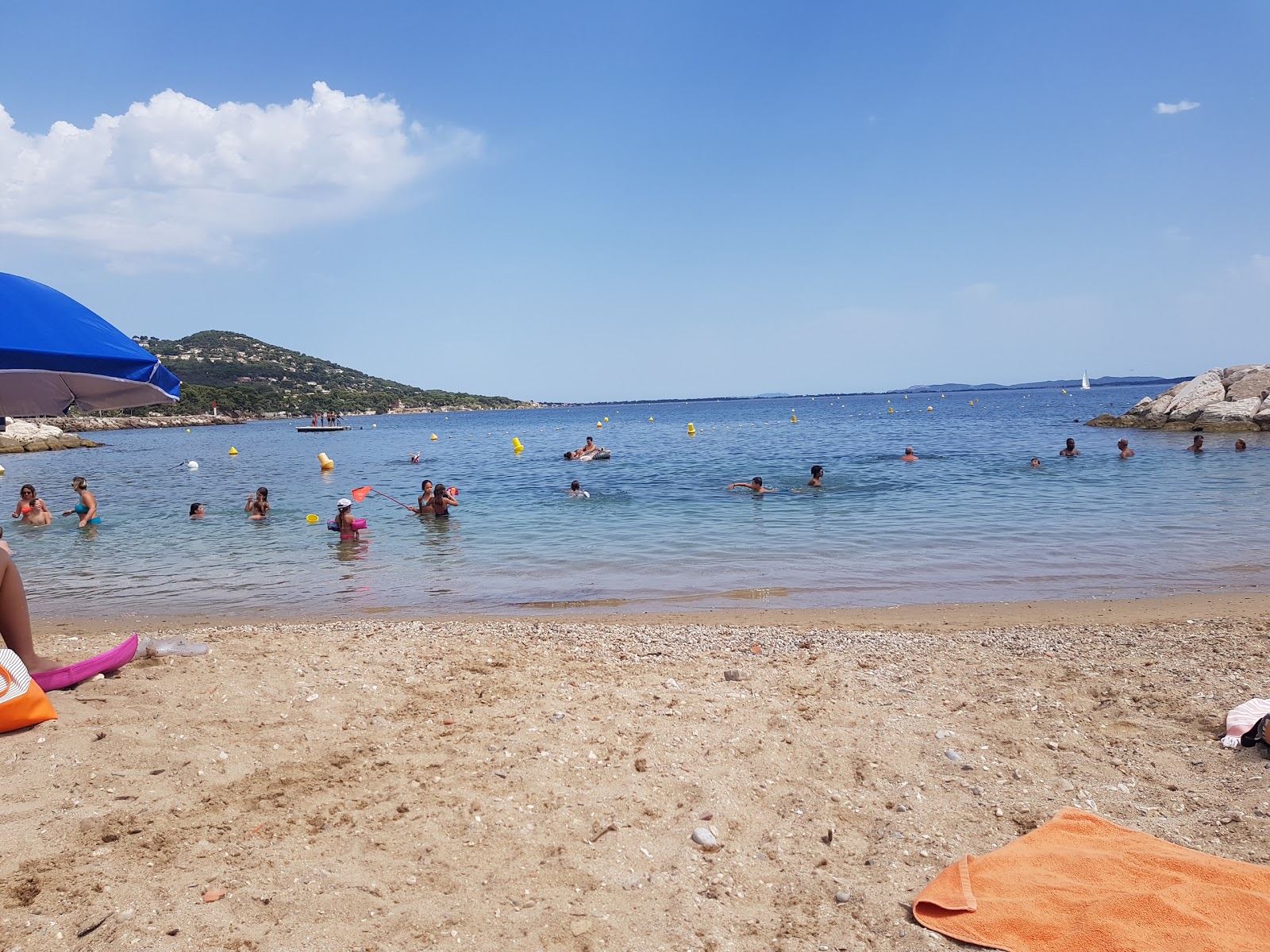 Foto van Plage de Peno met hoog niveau van netheid