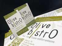Carte du Olive bistrO Restaurant, Pasta, Pizza et cuisine méditerranéenne à Saint-Nabord
